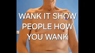 Michael Murphy wanking absent strip bollock naked